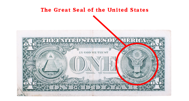 Here S What Every Marking On The One Dollar Bill Means Dollar