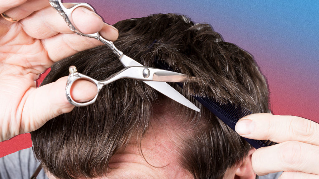 how to trim hair without trimmer